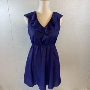 BCBG front ruffle dress